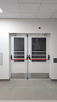 Дверь eiw с ручками антипаника