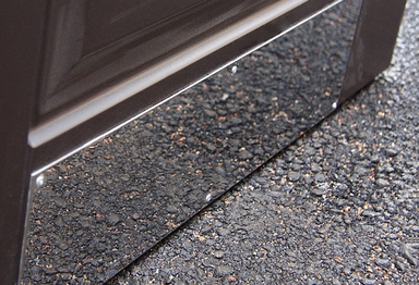 Однопольная противопожарная дверь со стеклом, отбойником и системой Антипаника ДПМО 01/60 (EI 60) — №02 (NEW)